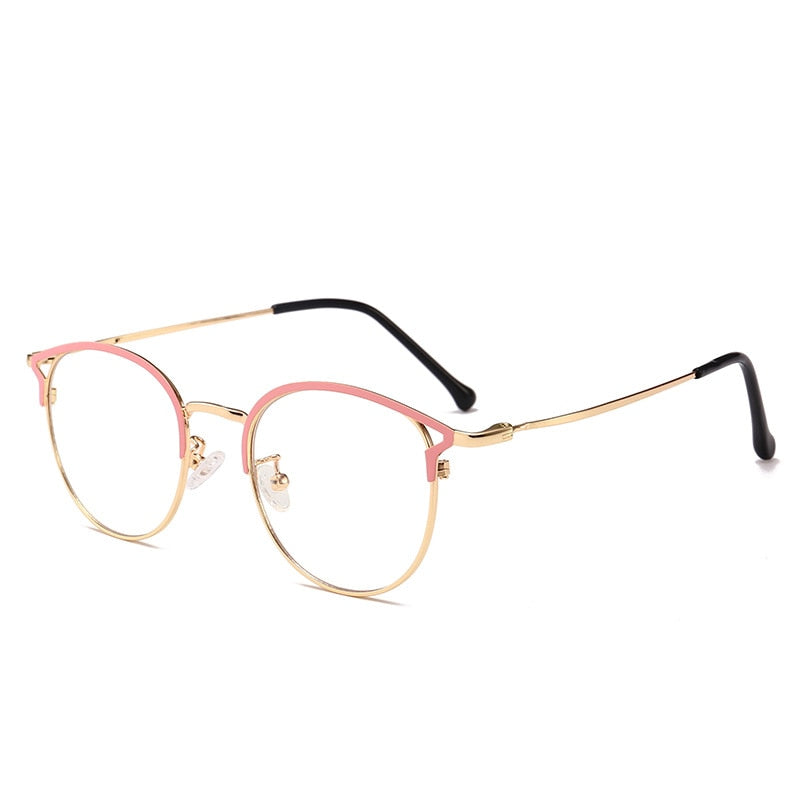 Anti Blue Light Round Eyeglasses