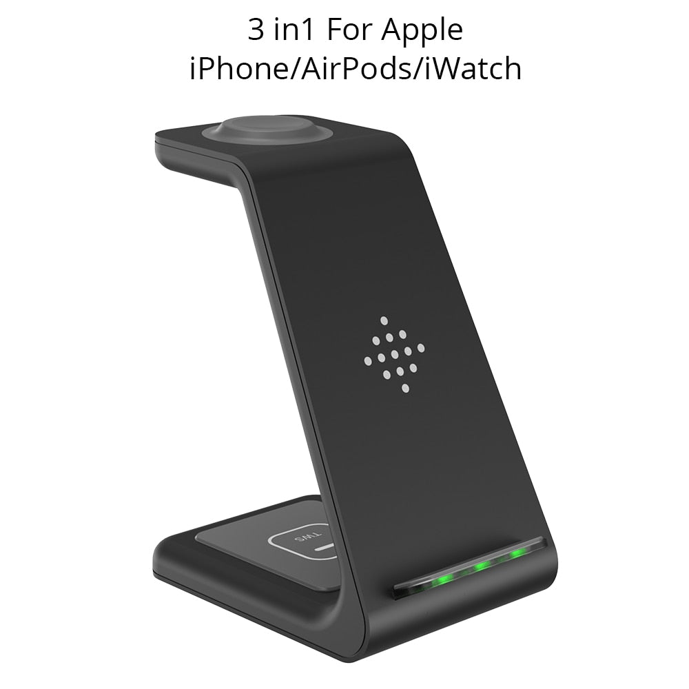Qi 3 in 1 Wireless Charging Station