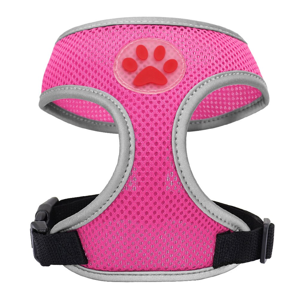 Breathable Nylon Cat Harness Reflective Dog Pet Harness for Small Medium Dogs Pet Puppy Harnesses for Chihuahua Yorkshire