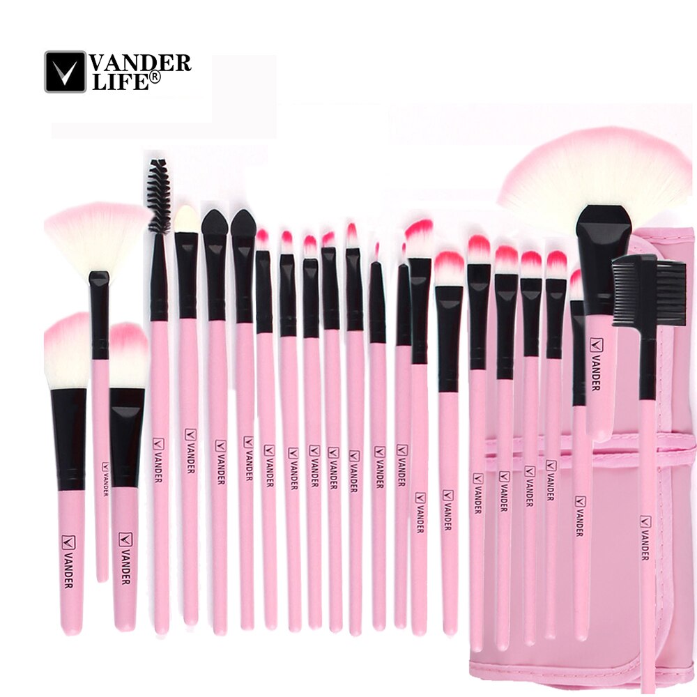 Stock Clearance !!! 32Pcs Makeup Brushes Professional Cosmetic Make Up Brush Set The Best Quality Foundation Beauty Tool