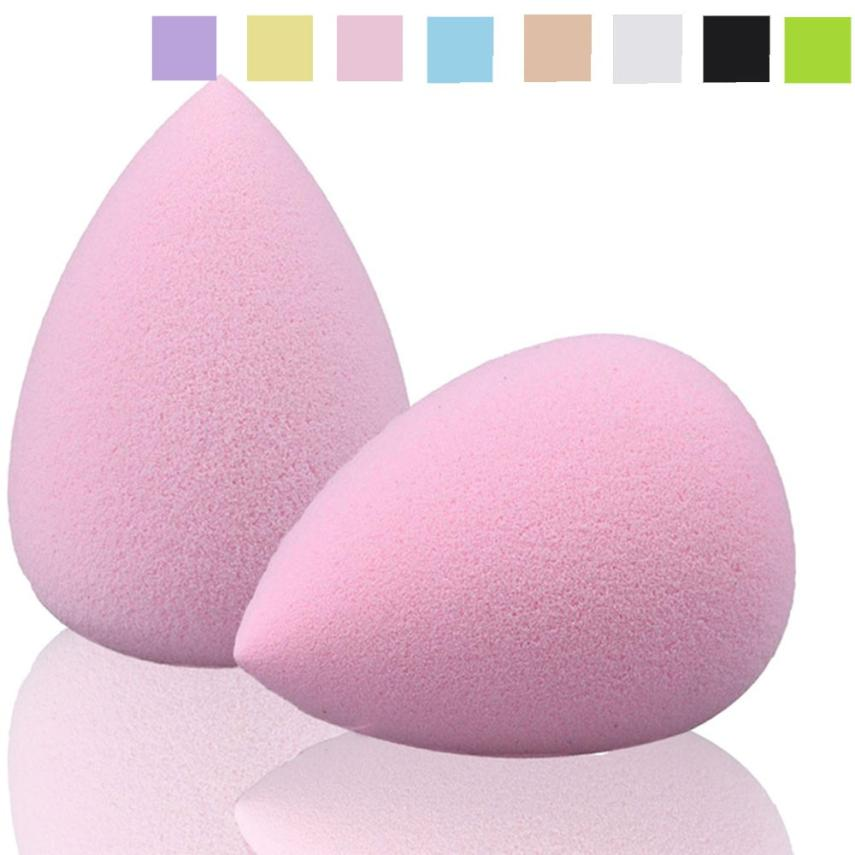 2 pieces water drops beauty makeup sponge