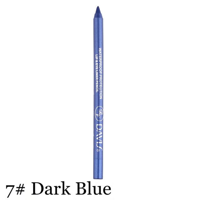1Pcs Charming Women Longlasting Waterproof Eye Liner Pencil Pigment White Color Eyeliner Cosmetic Makeup Beauty Tools