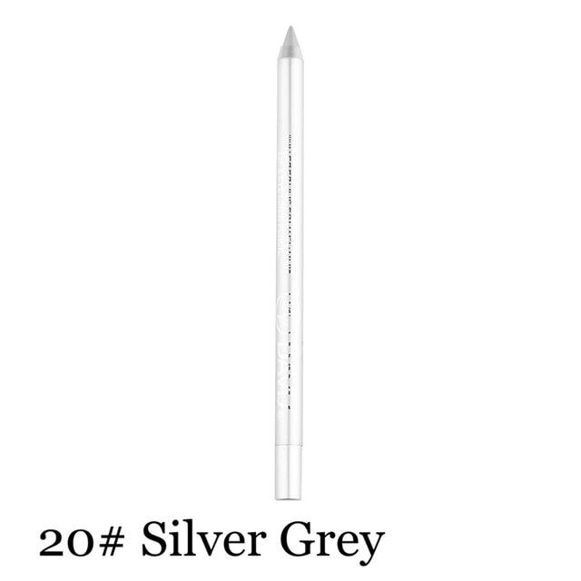 1Pcs Charming Women Longlasting Waterproof Eye Liner Pencil Pigment White Color Eyeliner Cosmetic Makeup Beauty Tools