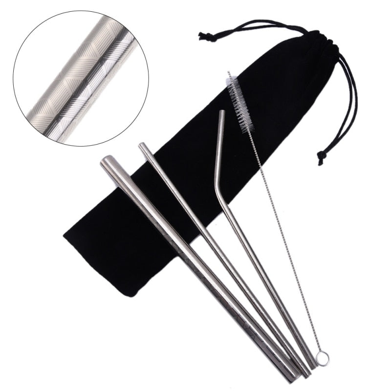 5pcs Eco Friendly Reusable Straw