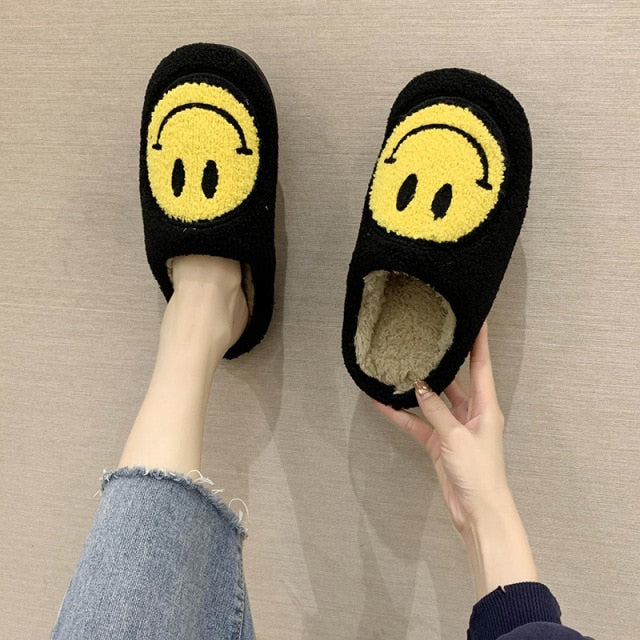 Smiley Face Slippers House Slippers