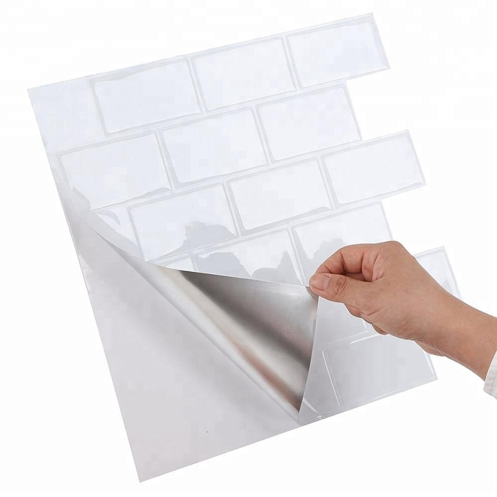 12*12 Inch Self Adhesive Waterproof / Heatproof Vinyl Wallpaper