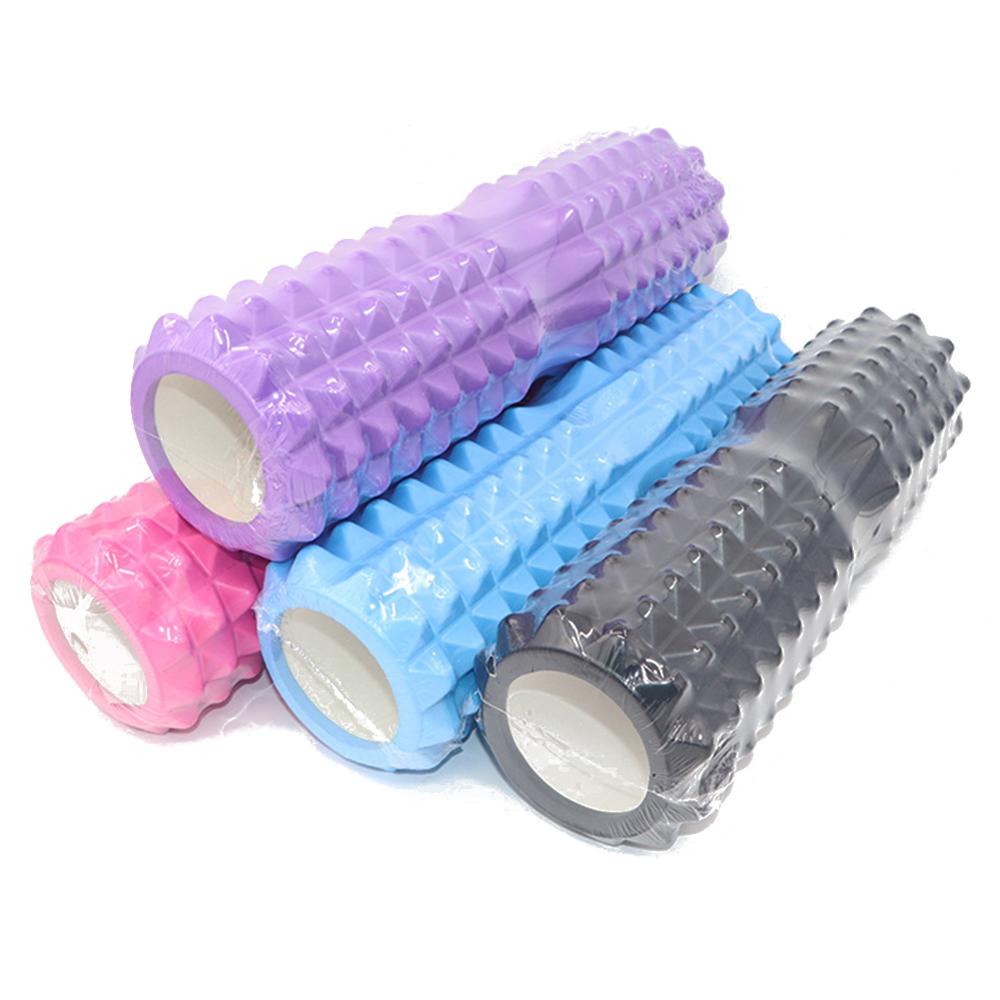 Yoga Column Fitness Pilates Yoga Foam blocks Train Gym muscle relax Massage Roller Grid Trigger Point Therapy Physio Exercise