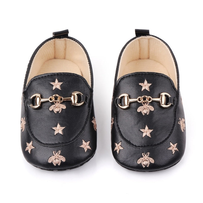 1Pair Baby Girl Infant Cute Fashion Pentagram Pattern Shoes