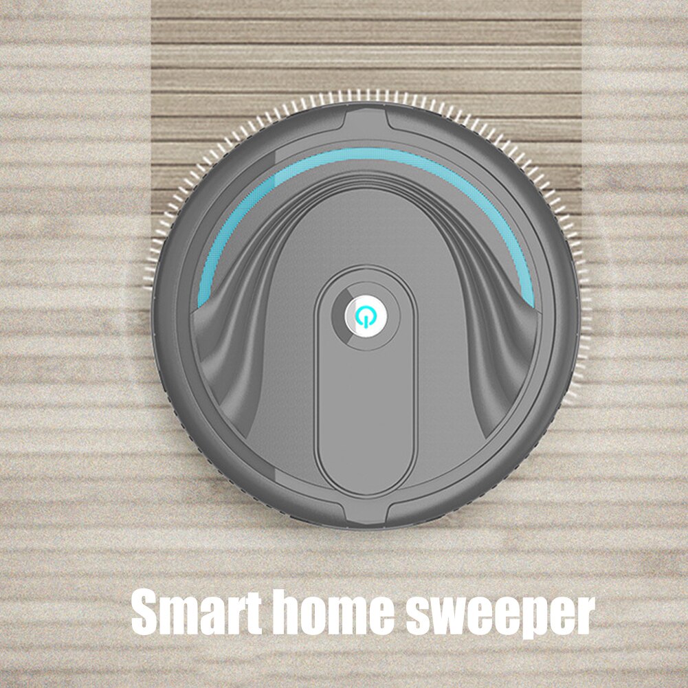 1Pc Portable Household Automatic Efficient Smart Clean Robot Vacuum Cleaner Floor Sweeping Dust Remover Easy to Use