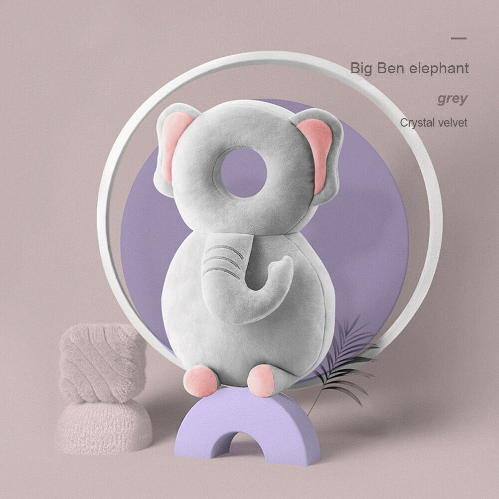 1-3T Toddler Baby Head Protector Safety Pad Cushion Back Prevent Injured Unicorn Bee Cartoon Security Pillows