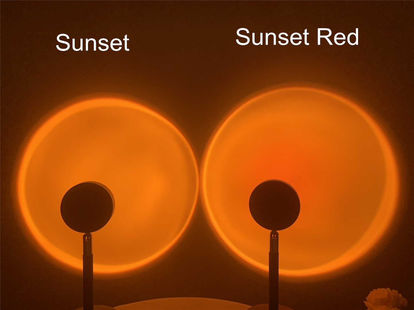 Sunset Projector Lamp Rainbow Atmosphere Led Night Light for Home Bedroom Coffee shop Background Wall Decoration USB Table Lamp