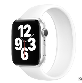 Strap for Apple Watch 5 Band 40mm 44mm iWatch serie 4/5/6/SE Elastic Belt Silicone Solo Loop bracelet Apple watch band 42mm 38mm