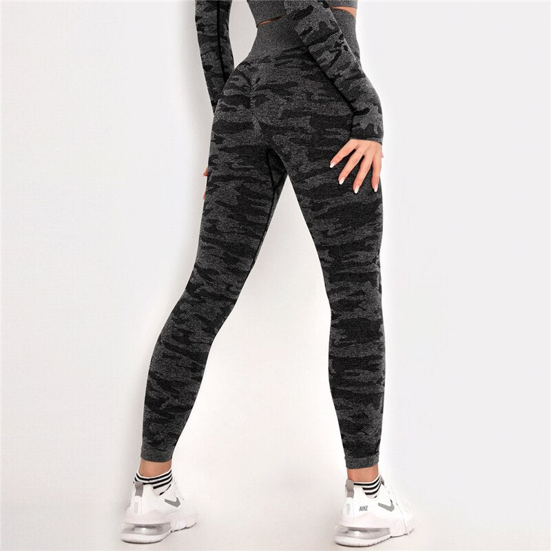 2021 Gym Sports Pants Vital Seamless Leggings Sport Women Fitness Women's Sports Leggings Camo Female 2020 Jogging Sportswear