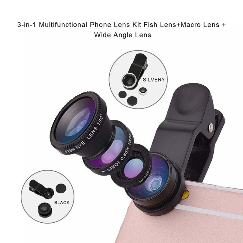 3 in 1 Multi Functional Lens Kit