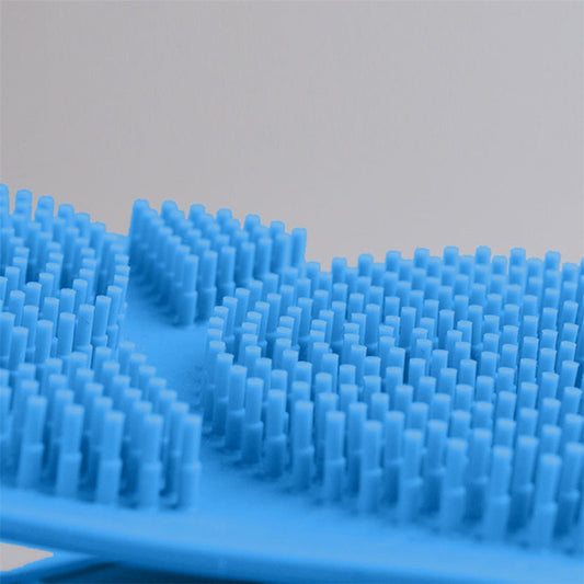 60cm Magic Silicone Brushes Bath Towels Rubbing Back Peeling Body Massage Shower Extended Scrubber Skin Clean Shower Brushes