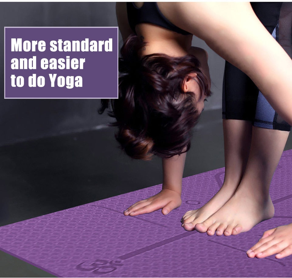 1830*610*6mm Non-Slip Yoga Mat