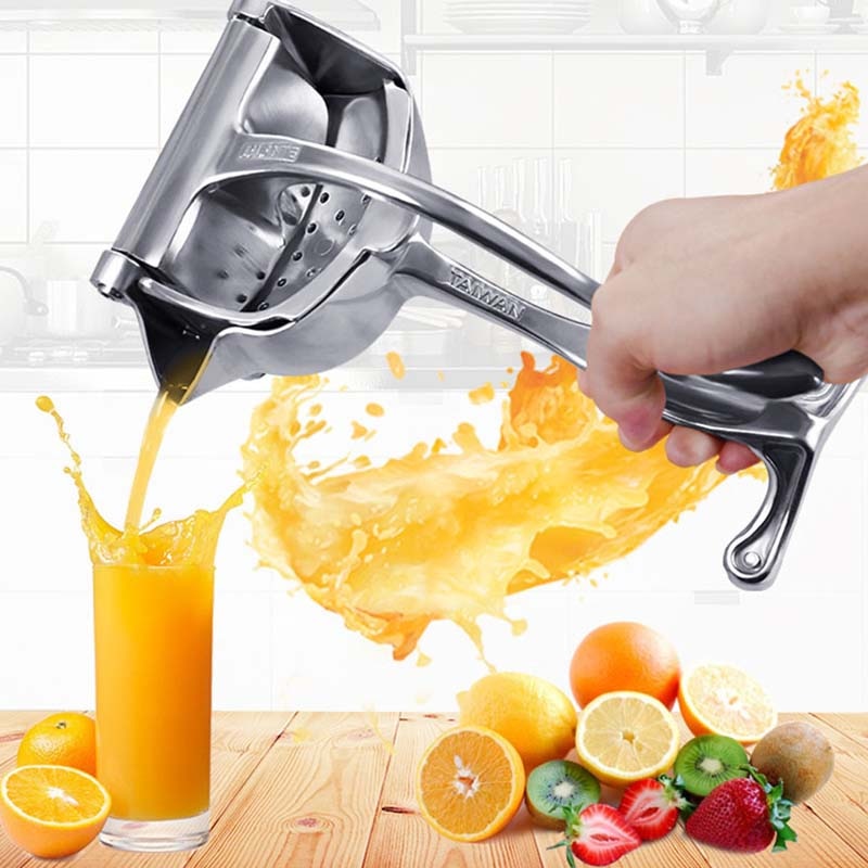 Aluminum Alloy Manual Juicer Juice Squeezer Hand Pressure Pomegranate Orange Lemon Sugar Cane Juice Kitchen Fruit Tool Machine
