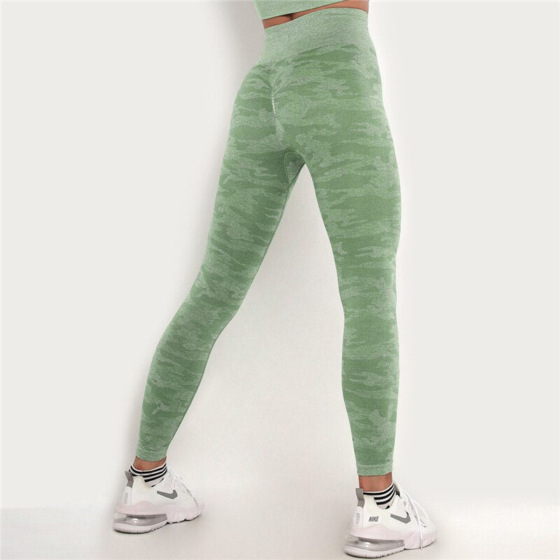 2021 Gym Sports Pants Vital Seamless Leggings Sport Women Fitness Women's Sports Leggings Camo Female 2020 Jogging Sportswear