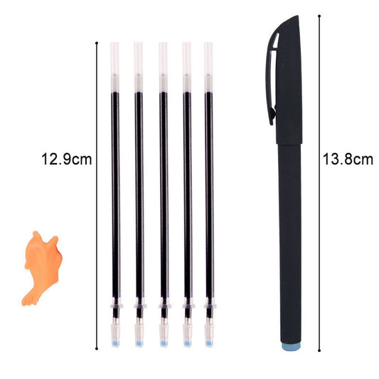 Reusable Calligraphy Disappearing Pen Automatically Disappears and Faded Blue Ink Exclusive Stationery for Groove Copybook