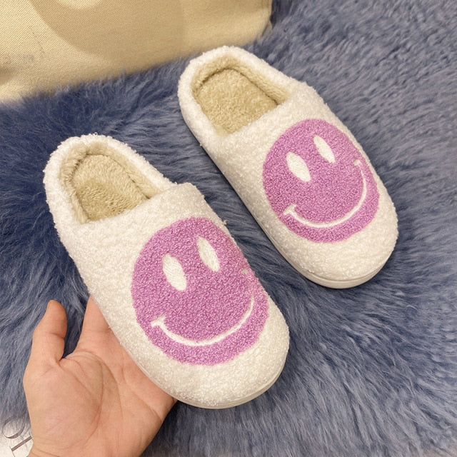 Smiley Face Slippers House Slippers