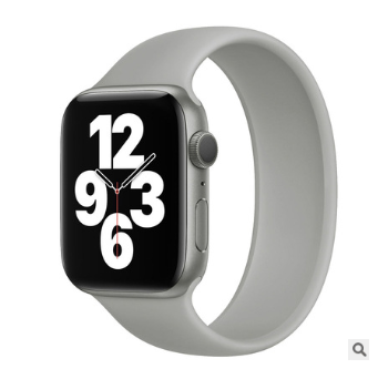 Strap for Apple Watch 5 Band 40mm 44mm iWatch serie 4/5/6/SE Elastic Belt Silicone Solo Loop bracelet Apple watch band 42mm 38mm