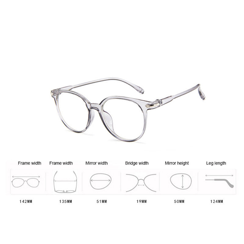 TTLIFE Blue Light Blocking Spectacles Anti Eyestrain Decorative Glasses Light Computer Radiation Protection Eyewear YJHH0306
