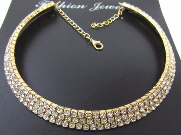 AD American Diamond Choker For Woman And Girl