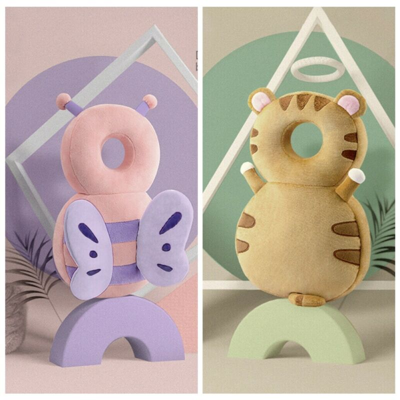 1-3T Toddler Baby Head Protector Safety Pad Cushion Back Prevent Injured Unicorn Bee Cartoon Security Pillows