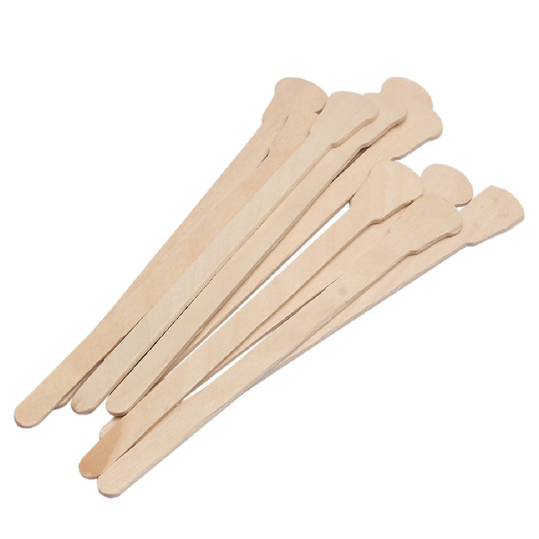 50PCS/10PCS Waxing Wax Wooden Disposable Bamboo Sticks Spatula Tongue Depressor Kit Beauty Tool Hair Removal Cream Depilatory