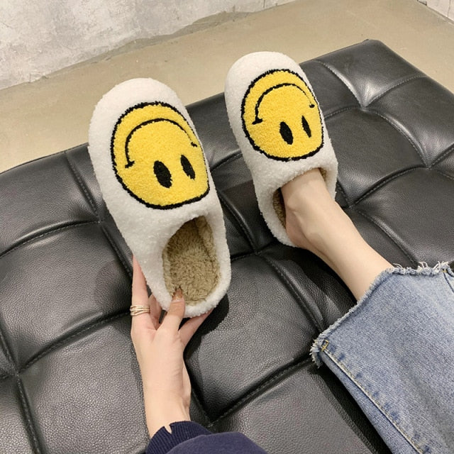 Smiley Face Slippers House Slippers