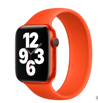 Strap for Apple Watch 5 Band 40mm 44mm iWatch serie 4/5/6/SE Elastic Belt Silicone Solo Loop bracelet Apple watch band 42mm 38mm