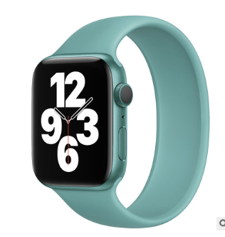 Strap for Apple Watch 5 Band 40mm 44mm iWatch serie 4/5/6/SE Elastic Belt Silicone Solo Loop bracelet Apple watch band 42mm 38mm