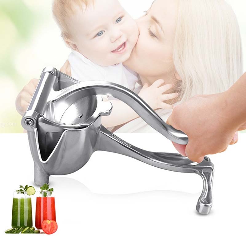 Aluminum Alloy Manual Juicer Juice Squeezer Hand Pressure Pomegranate Orange Lemon Sugar Cane Juice Kitchen Fruit Tool Machine