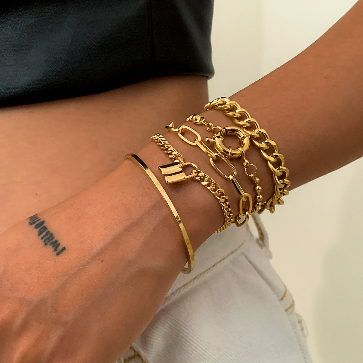 5Pcs/Set Bohemian Bracelets Set for Women