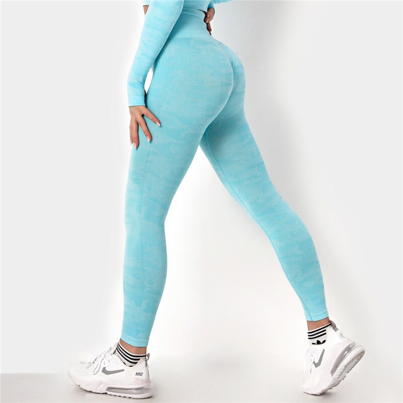 2021 Gym Sports Pants Vital Seamless Leggings Sport Women Fitness Women's Sports Leggings Camo Female 2020 Jogging Sportswear