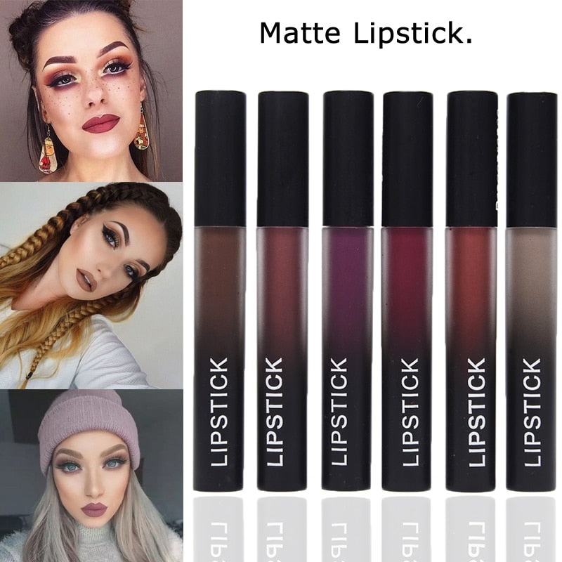 Waterproof Matte Liquid Lipsticks