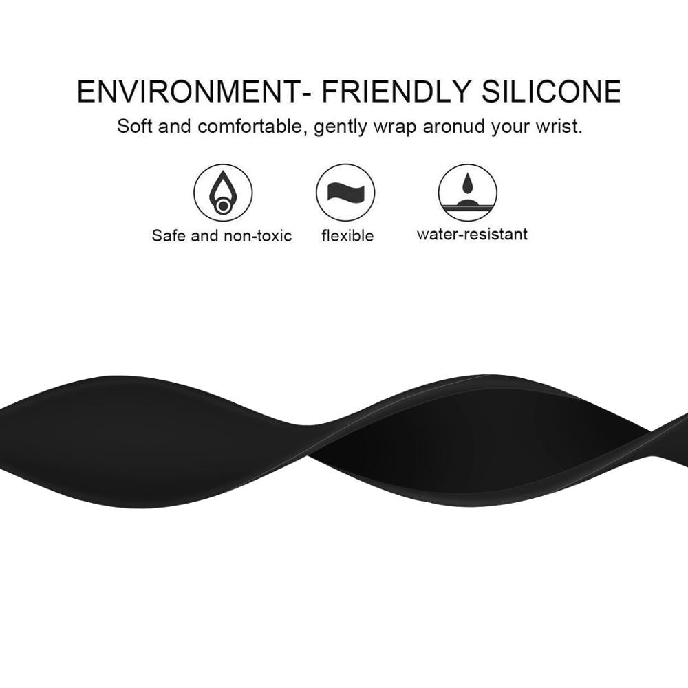 Strap for Apple Watch 5 Band 40mm 44mm iWatch serie 4/5/6/SE Elastic Belt Silicone Solo Loop bracelet Apple watch band 42mm 38mm