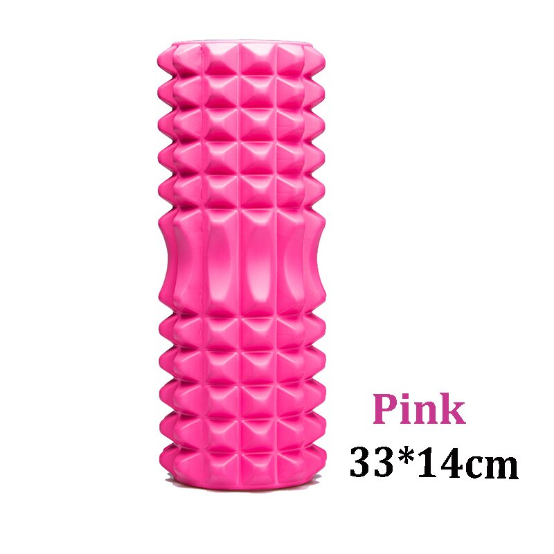 Yoga Column Fitness Pilates Yoga Foam blocks Train Gym muscle relax Massage Roller Grid Trigger Point Therapy Physio Exercise