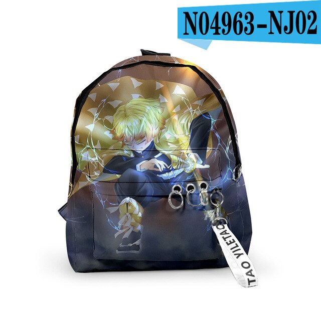 Anime backpack Cosplay Japanese Anime Demon Slayer school bag backpack Kimetsu no Yaiba Kamado Tanjirou Kamado Nezuko Agatsuma