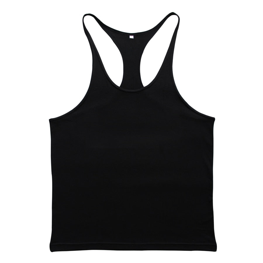 2018 Summer Bodybuilding Tank Top Men's Brand Clothing Fitness Singlet Sleeveless Cotton Workout Stringer Regatas Casual Gyms