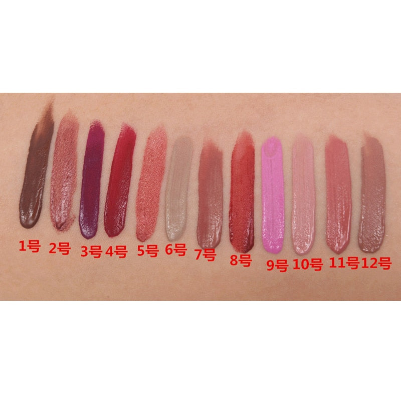 Waterproof Matte Liquid Lipsticks