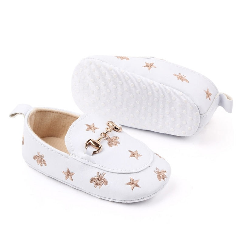 1Pair Baby Girl Infant Cute Fashion Pentagram Pattern Shoes