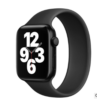 Strap for Apple Watch 5 Band 40mm 44mm iWatch serie 4/5/6/SE Elastic Belt Silicone Solo Loop bracelet Apple watch band 42mm 38mm