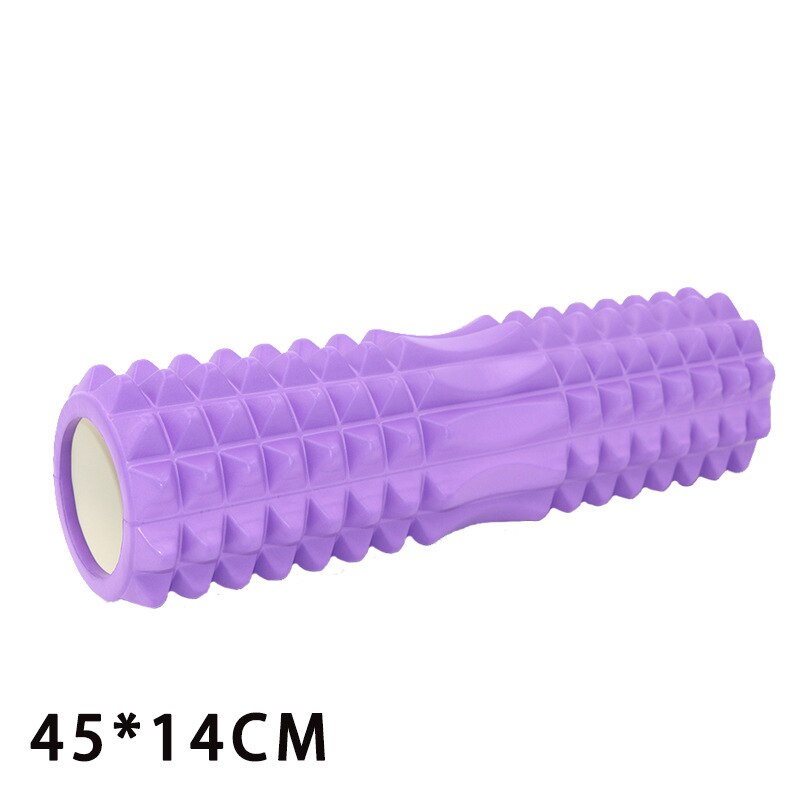 Yoga Column Fitness Pilates Yoga Foam blocks Train Gym muscle relax Massage Roller Grid Trigger Point Therapy Physio Exercise