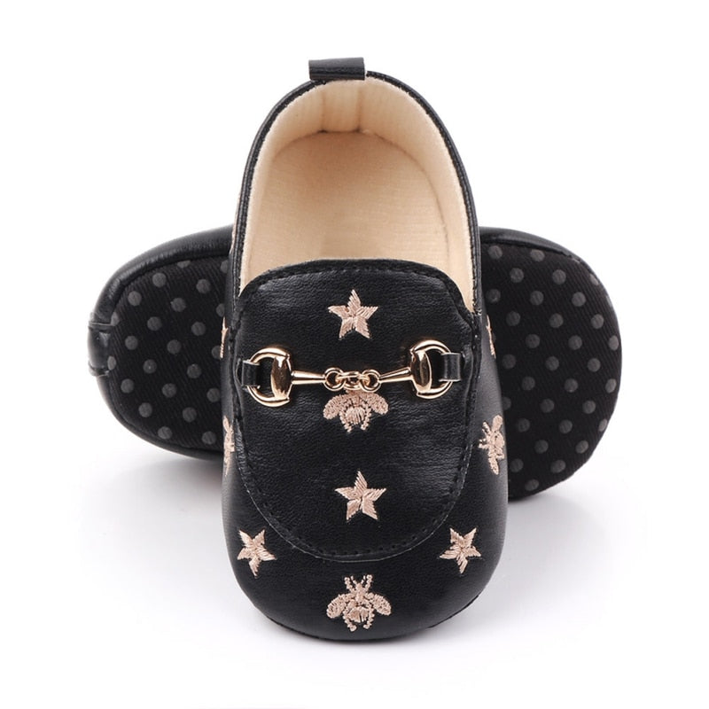 1Pair Baby Girl Infant Cute Fashion Pentagram Pattern Shoes