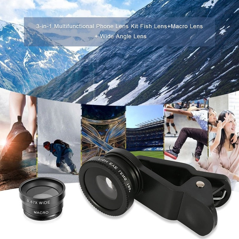 3 in 1 Multi Functional Lens Kit
