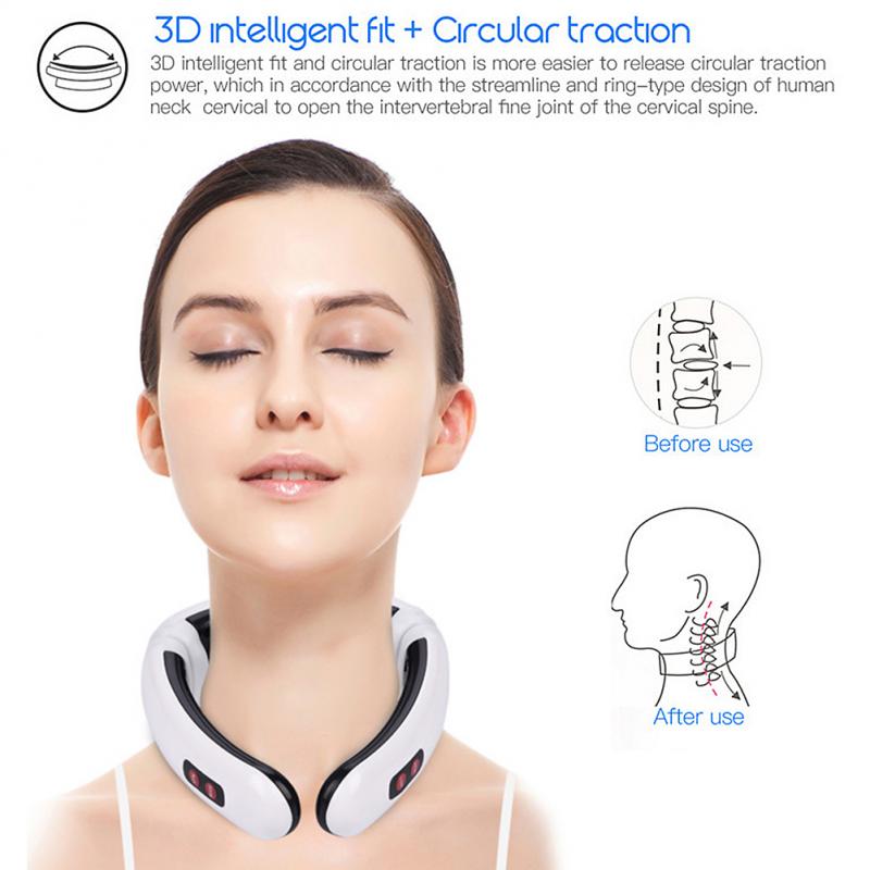 Electric Neck Massager & Pulse Back Massage