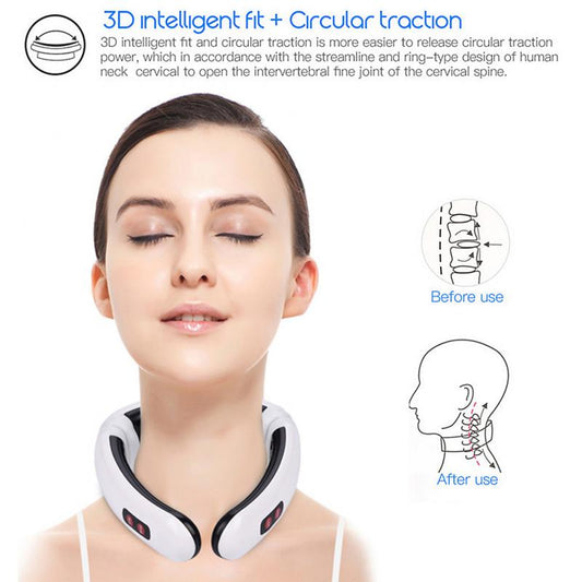 Electric Neck Massager & Pulse Back Massage