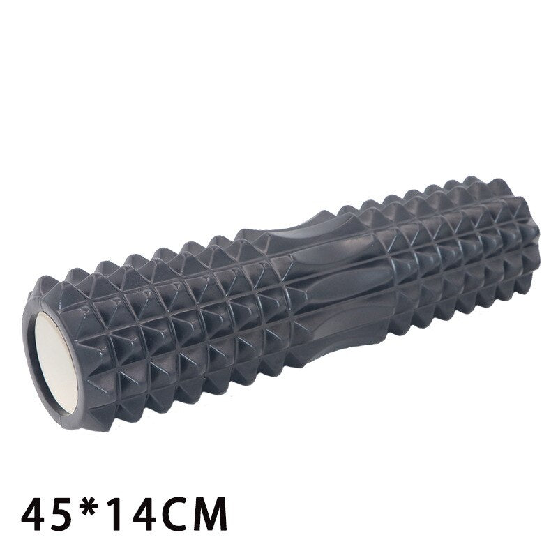 Yoga Column Fitness Pilates Yoga Foam blocks Train Gym muscle relax Massage Roller Grid Trigger Point Therapy Physio Exercise