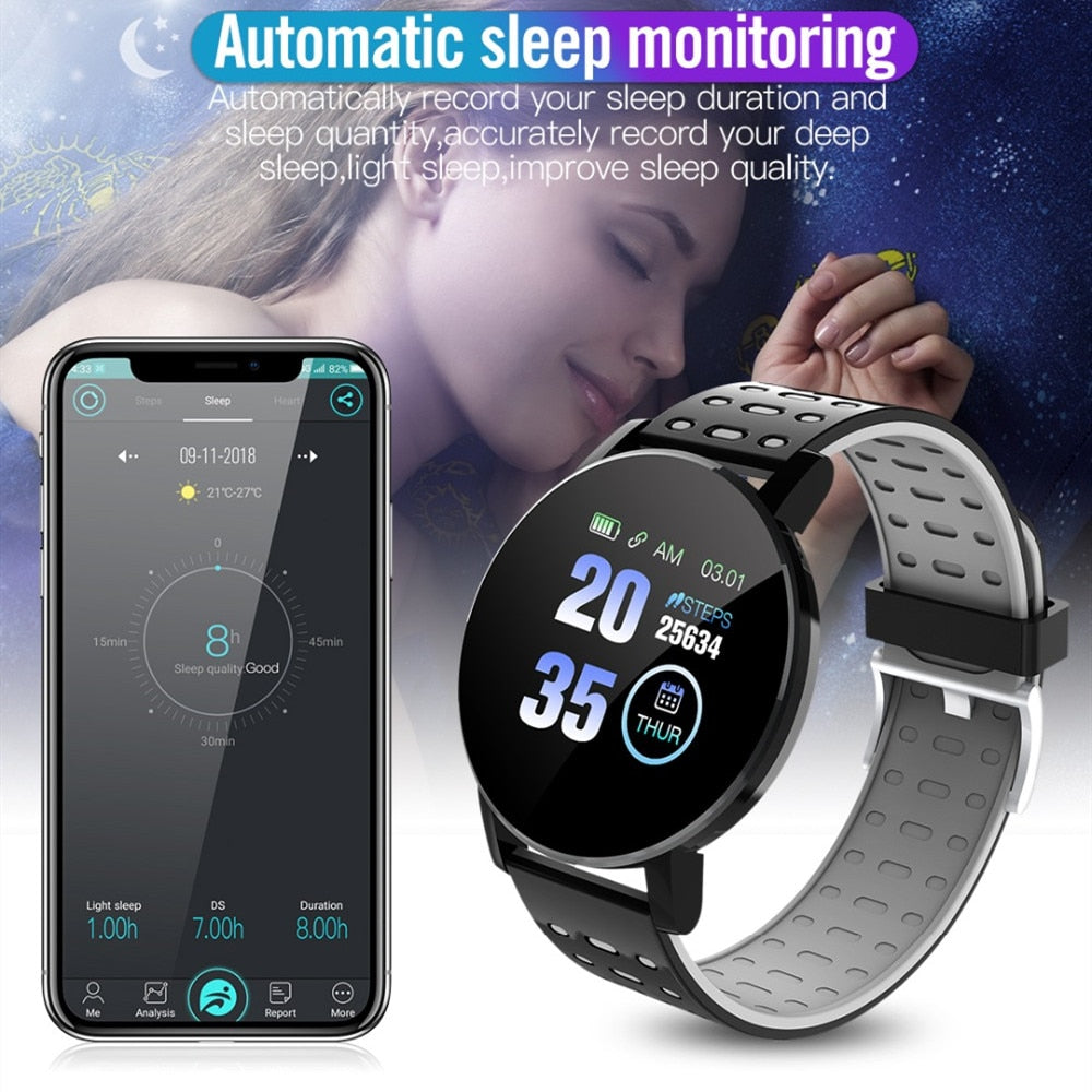 2021 Bluetooth Smart Watch Men Blood Pressure Smartwatch Women Watch Sport Tracker WhatsApp For Android IOS Smart Clock